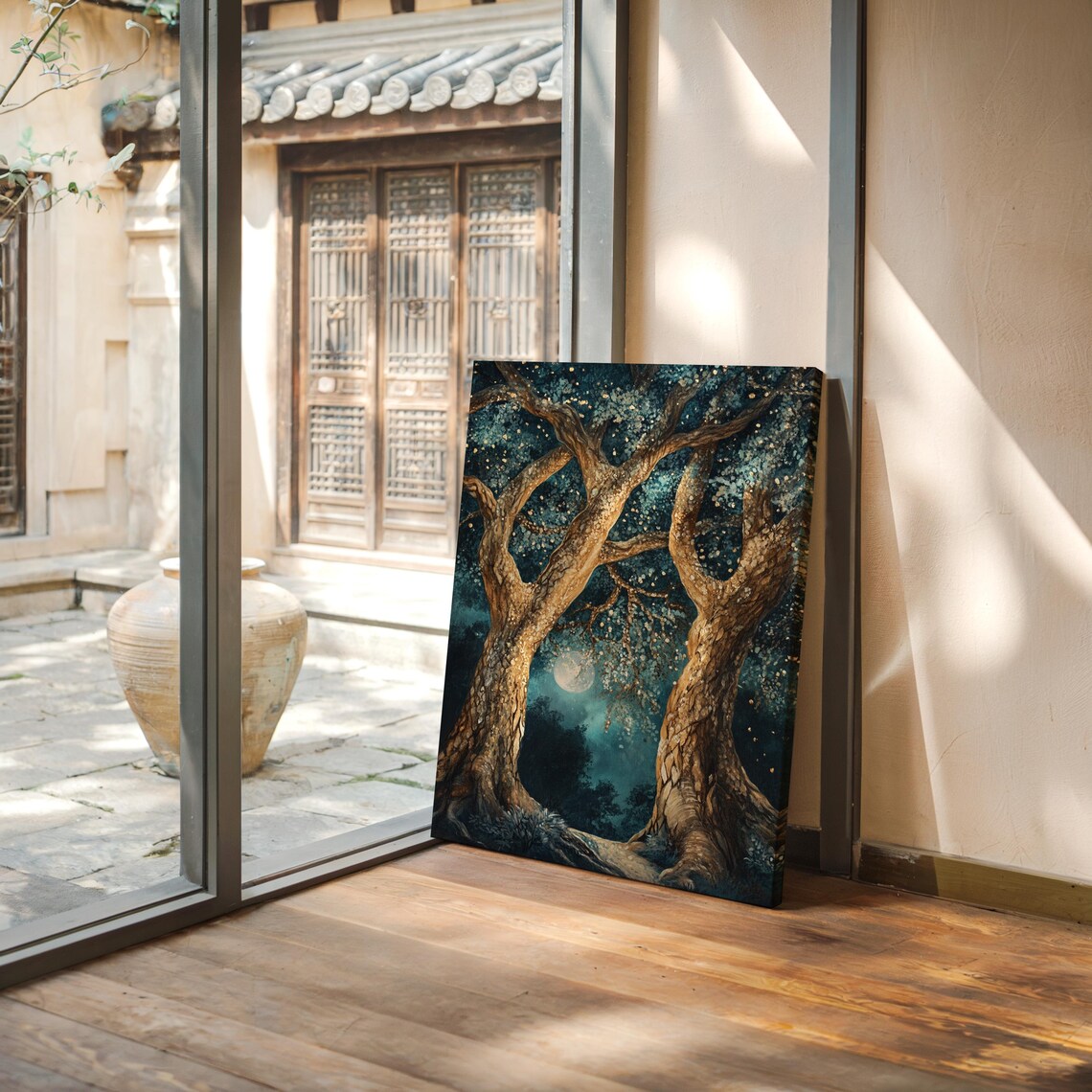 Majestic Enchanted Trees, Mystical Forest Art Print - Image 6