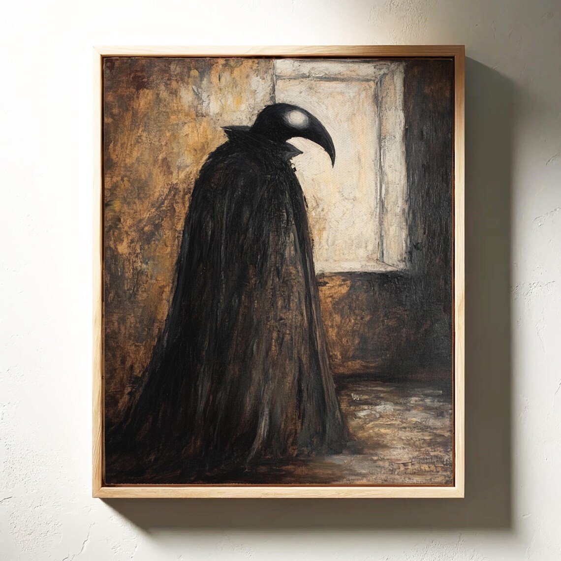 Plague Doctor Gothic, Dark Vintage Medieval Decor - Image 4