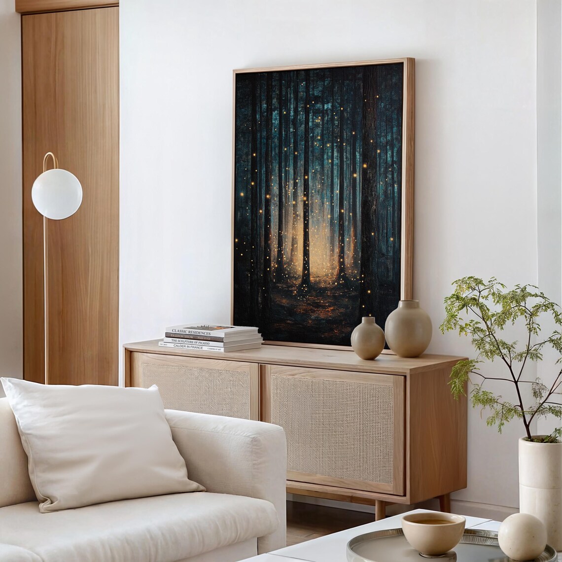 Mystical Firefly Forest, Magical Woodland Glow - Image 6