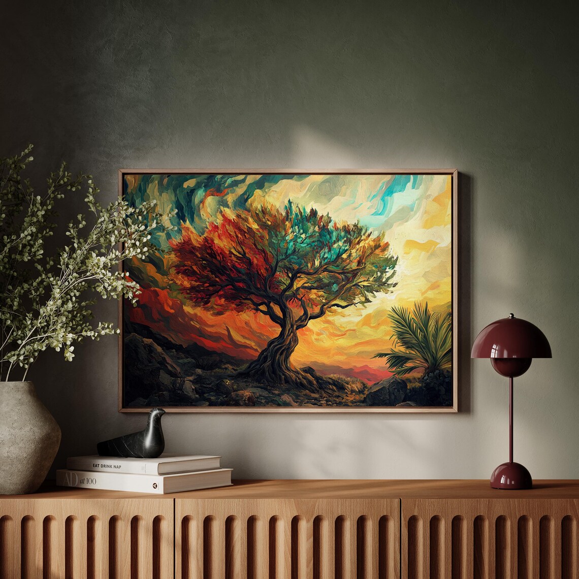 Abstract Tree Art Print, Nature Inspired Decor - Image 6