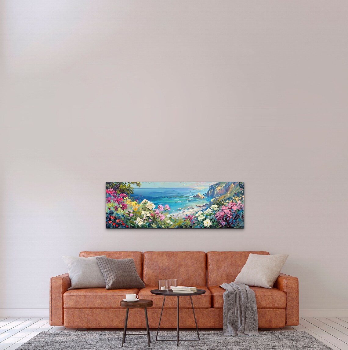 California Beach Flower Botanical Wall Art Print - Image 4