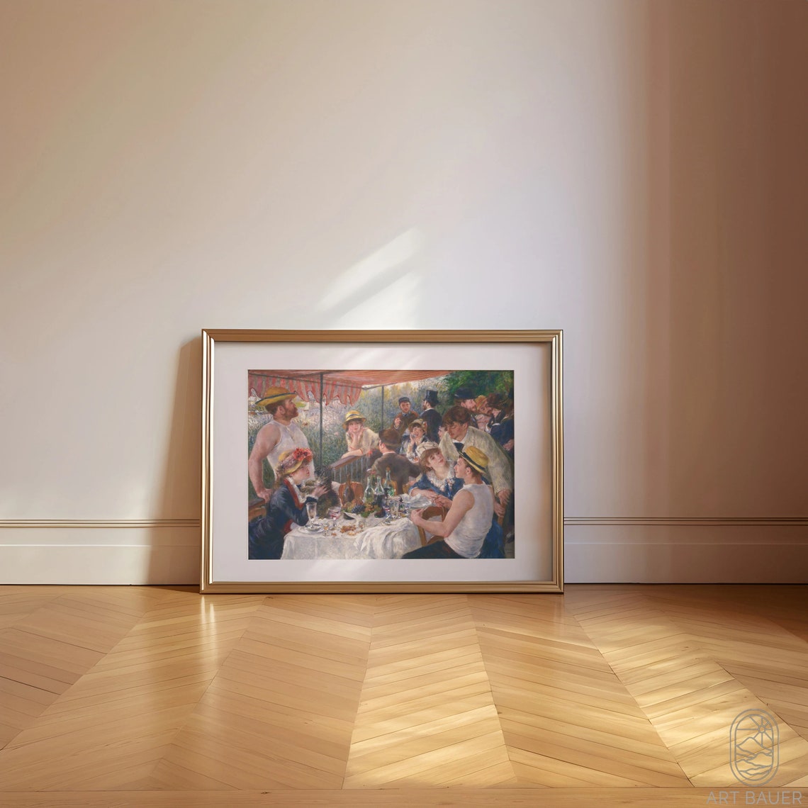 Luncheon Of The Boating Party Auguste Renoir Vintage Poster Renoir Wall Art French Home Decor Oil Painting Print Poster Print - Image 4