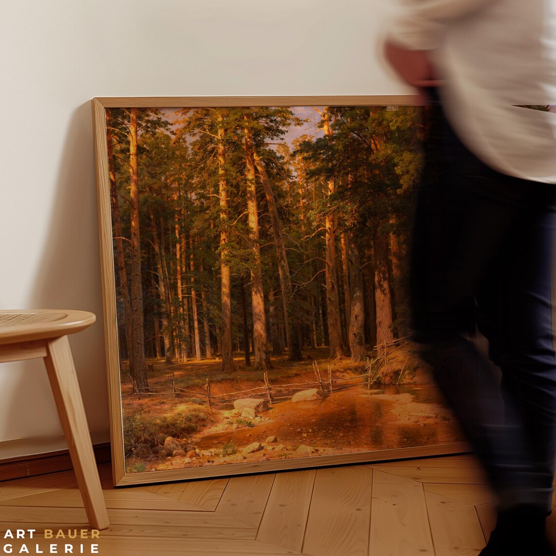 Mast Tree Grove by Ivan Shishkin, Russian Landscape Art Print - Image 2