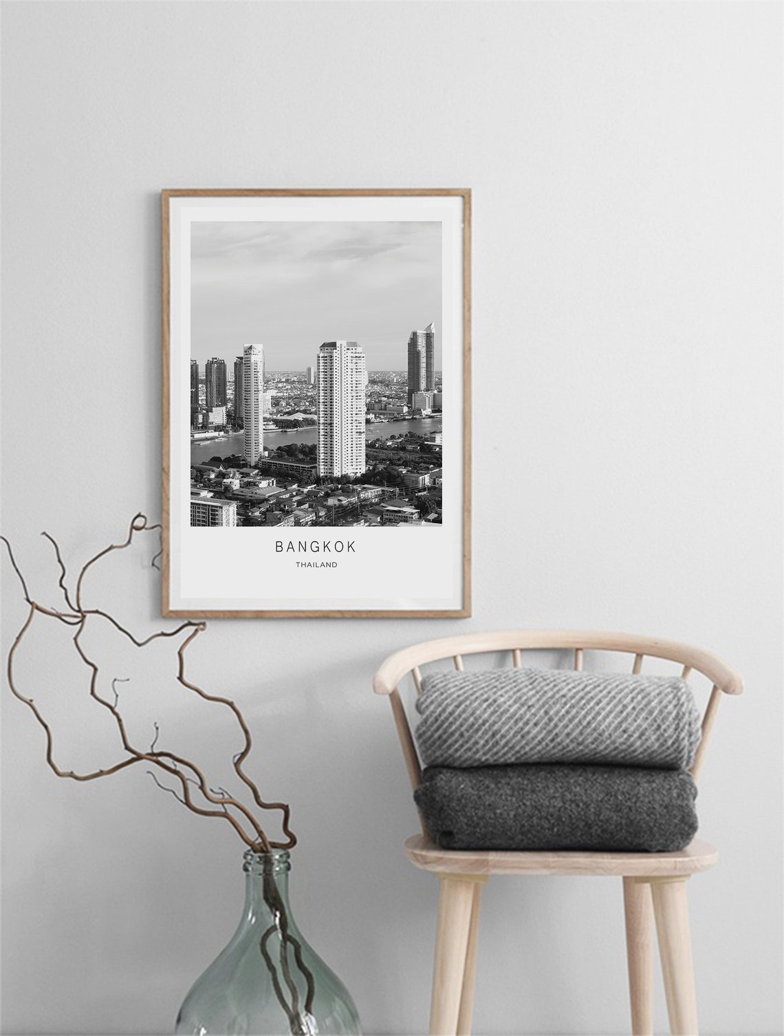 Bangkok Print Bangkok Poster Thailand Print City Poster Thailand Photo City Prints World Cities Cities Wall Art Travel Poster - Image 2