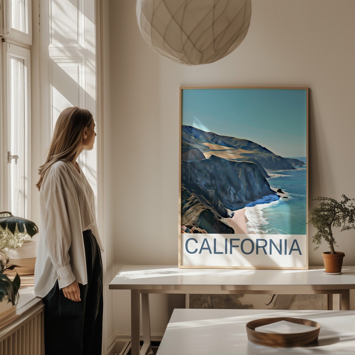 California California Print California Wall Art California Poster California Wall Decor California Souvenir California Gift Travel - Image 2