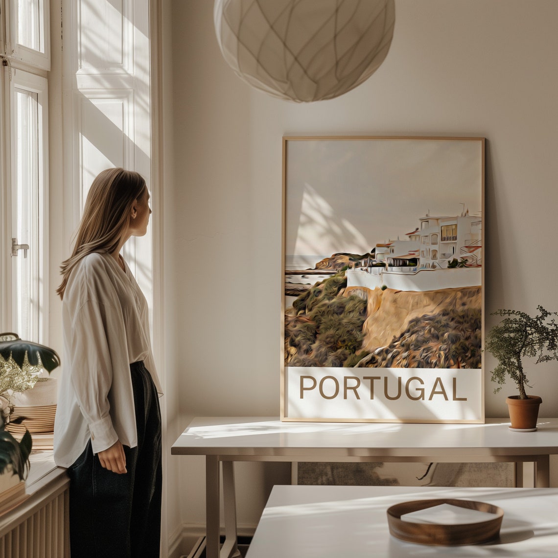 Portugal Travel Print Portugal Wall Art Portugal Art Portugal Artwork Portugal Art Print Portugal Gift Portugal Travel Poster Print - Image 2