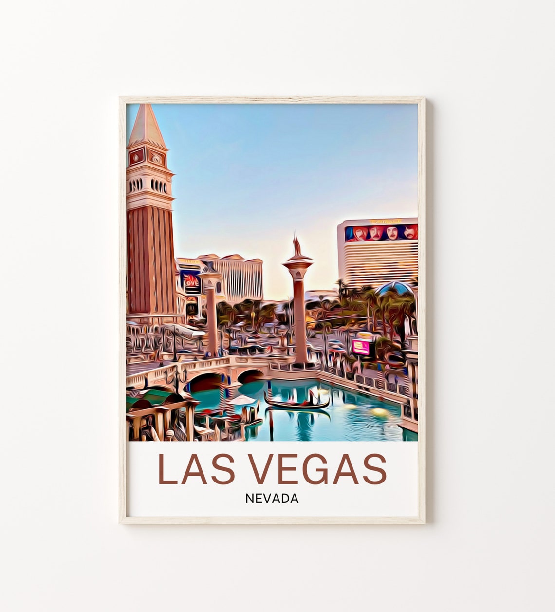 Las Vegas Travel Print Las Vegas Wall Art Las Vegas Art Las Vegas Artwork Las Vegas Art Print Las Vegas Gift Las Vegas Poster