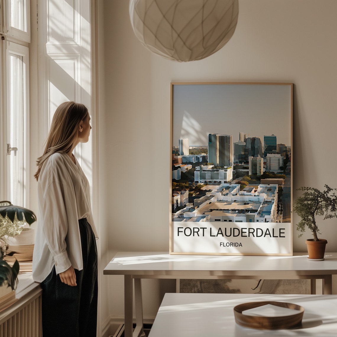 Fort Lauderdale Print Fort Lauderdale Art Fort Lauderdale Wall Art Fort Lauderdale Art Print Fort Lauderdale Artwork Fort Lauderdale - Image 2