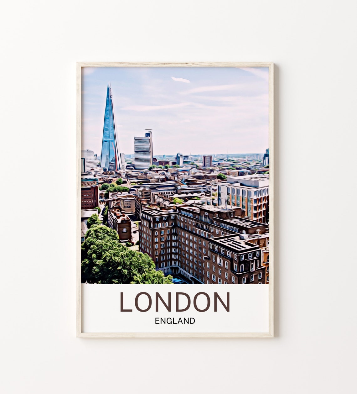 London Travel Print London City Art Print London Wall Art London Art London England London Poster London Decor London England Travel