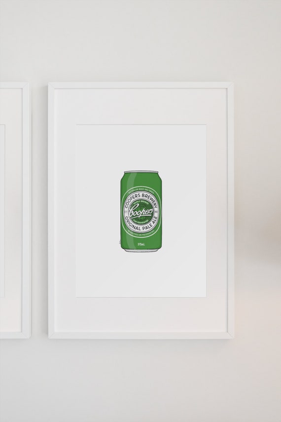 Beer Series Coopers Pale Ale Art Print