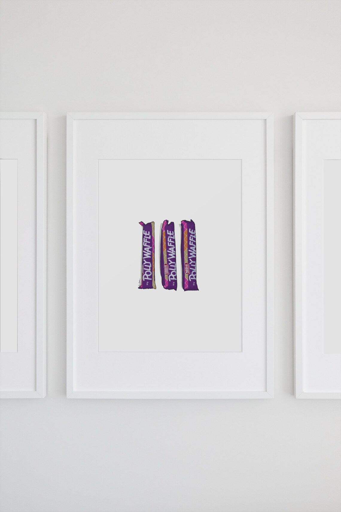 Polly Waffle File Illustration, Aussie Home Decor