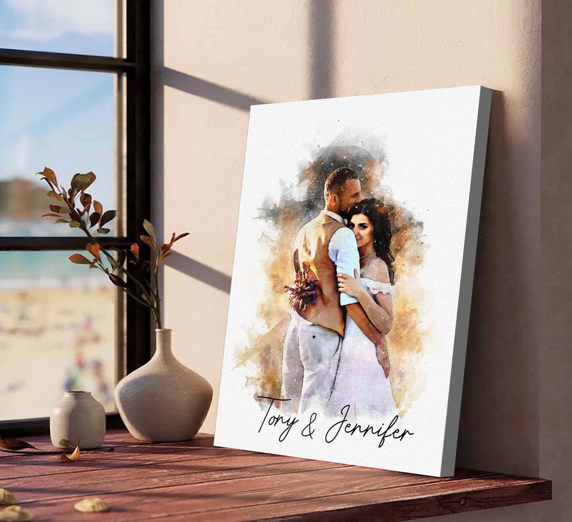 Personalized Art For Sister Perfect Print Gift For Sister Step Sister Birthday Gift Custom Print Wall Decor Art From Photo - Image 4