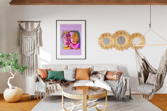 Empowered Woman Poster Feminist Posters Female Art Empowerment Gallery Wall Strong Self Care Print