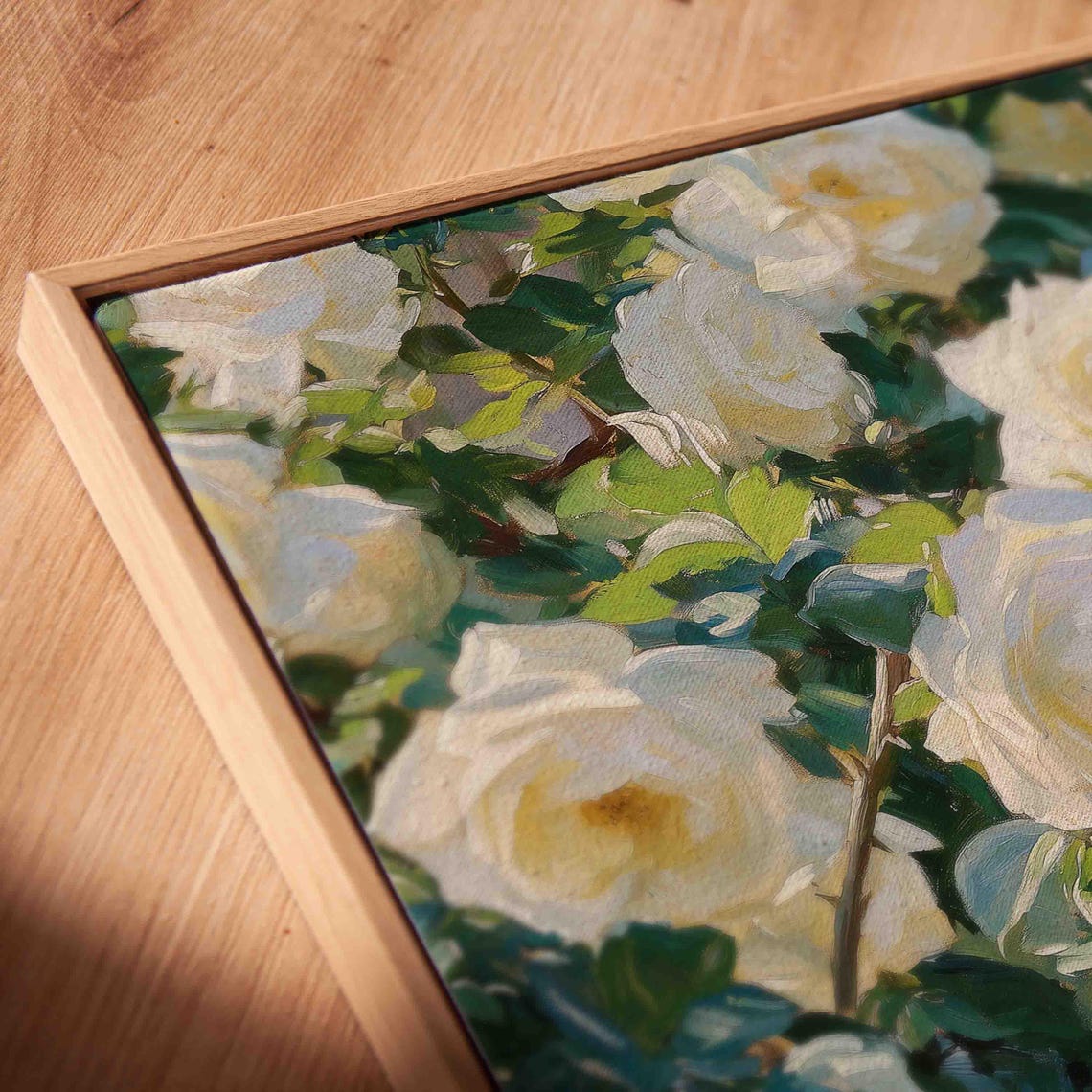 Roses Oil Painting Vintage Still Life Wall Art Antique Floral Art Print Flower Garden Poster Wa160 - Image 2