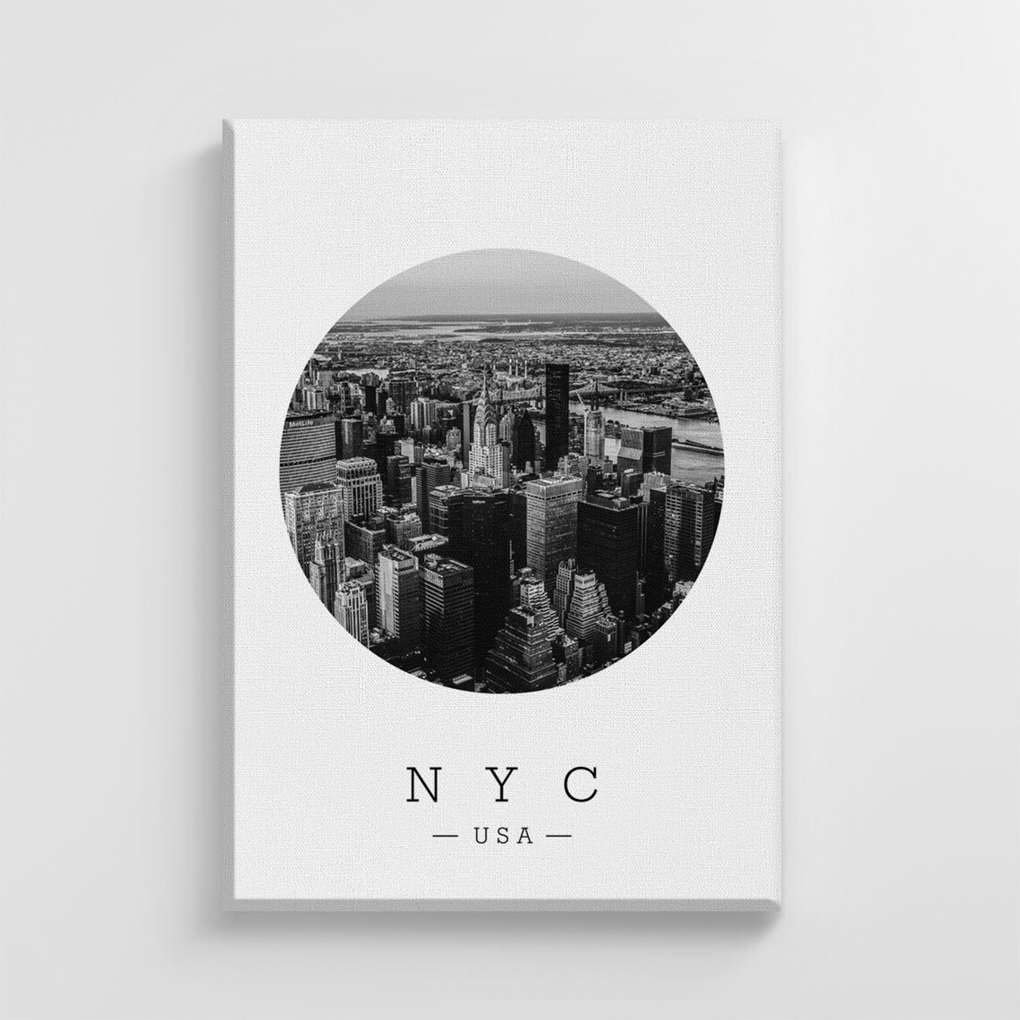 New York City Landscape, Stylish Home Decoration