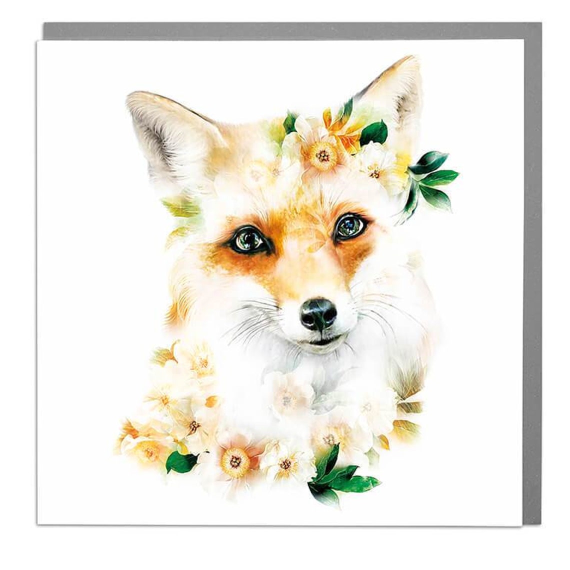 Fox Blank Greeting Card
