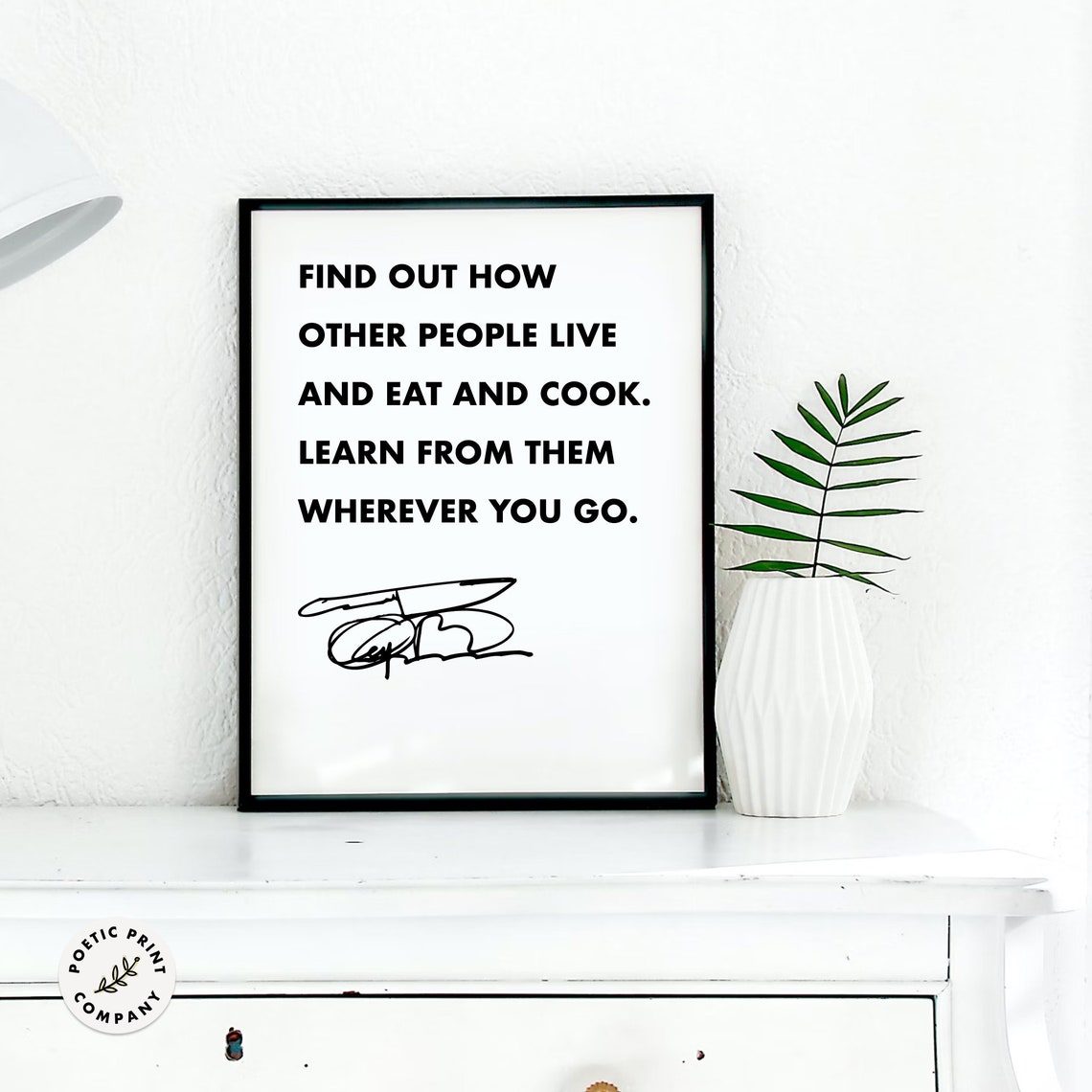 Anthony Bourdain Find Out How Other People Live Eat And Cook Poster - Image 3