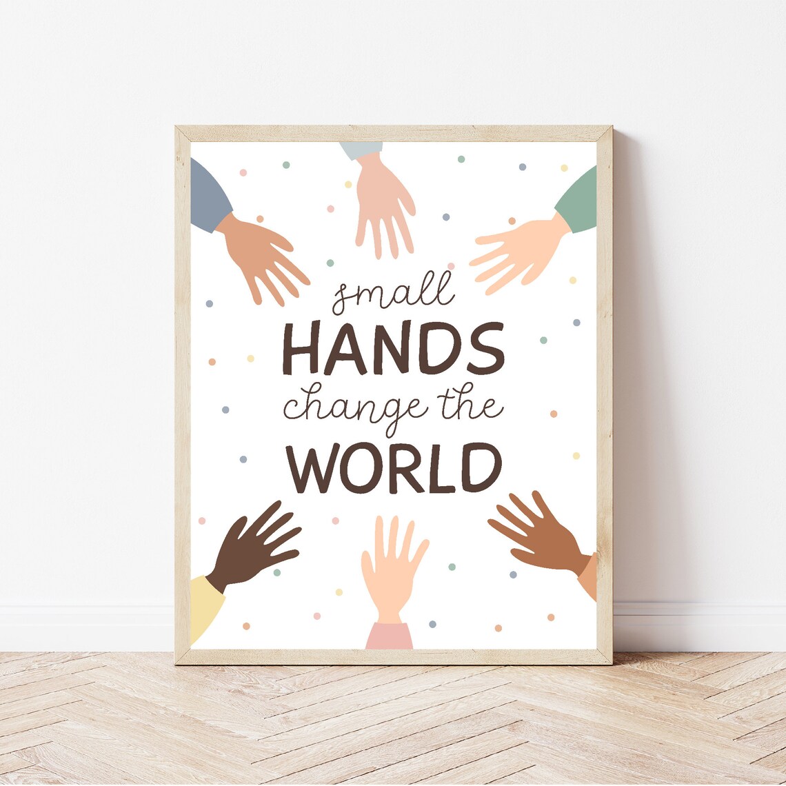 Small Hands Change The World Positive Affirmations - Image 2
