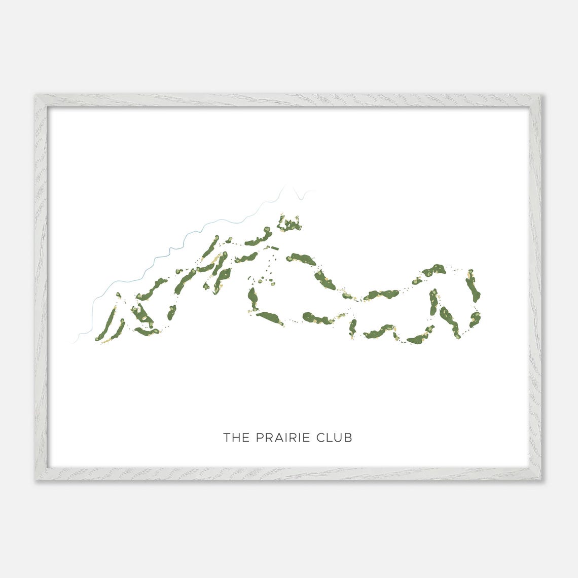 The Prairie Club Valentine Nebraska Modern Watercolor Map Poster - Image 4