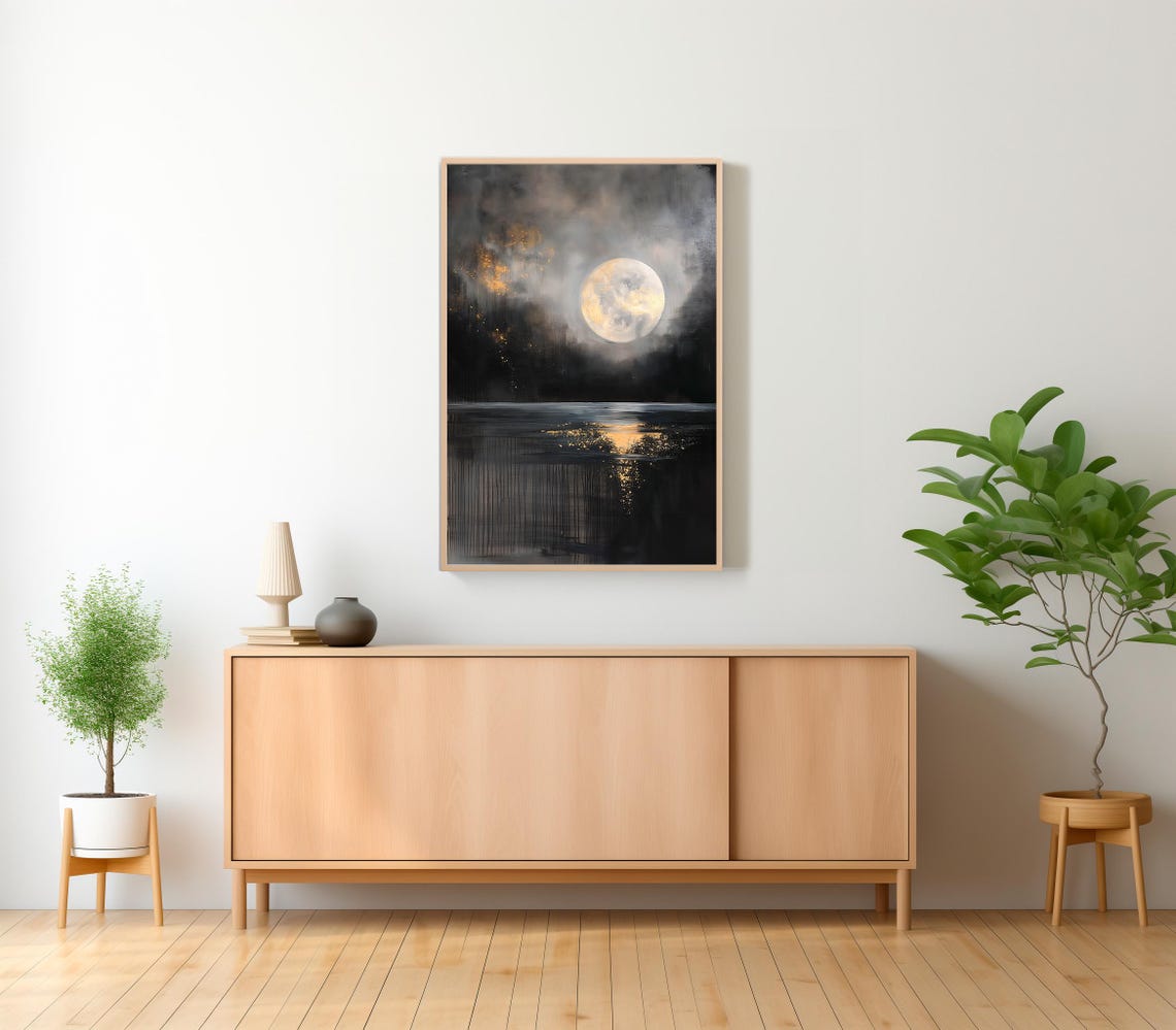 Abstract Painting Large Modern Wall Art Abstract Collage Abstract Art Neutral Wall Art - Image 2