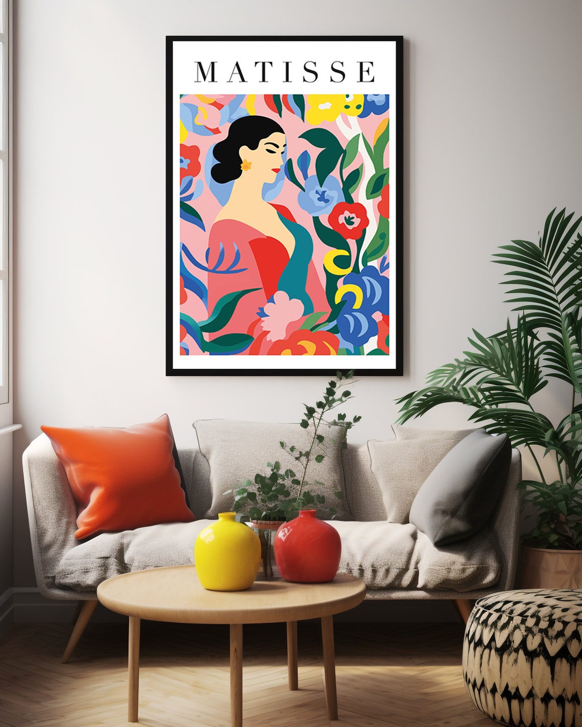 Henri Matisse Poster Fauvism Art Matisse Painting Woman Painting Matisse Cut Outs Gift Idea Exhibition Art Matisse Kunstdruck - Image 4