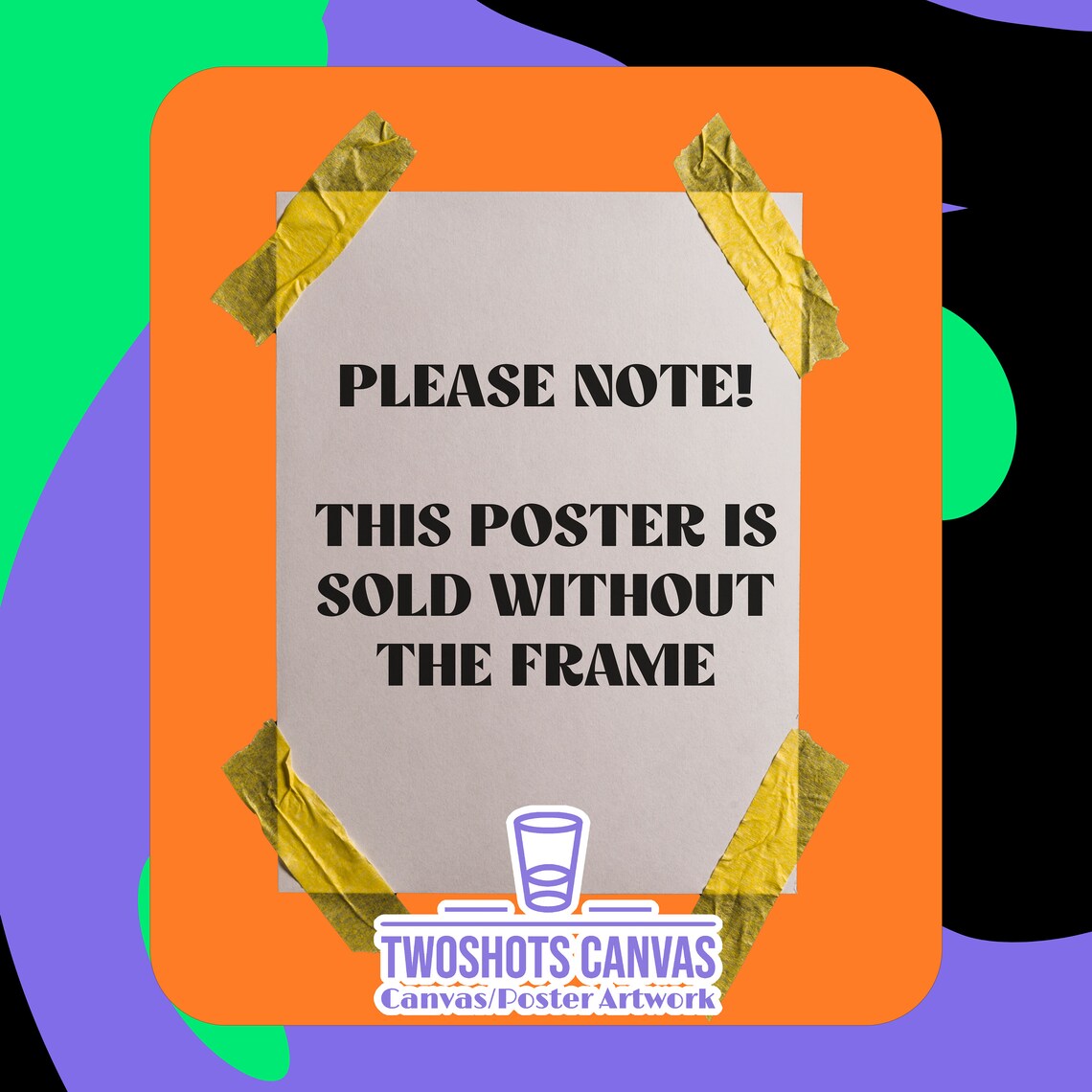 Funny Toilet Paper Sign Quote Poster Bathroom Humor Wall Decor - Image 3