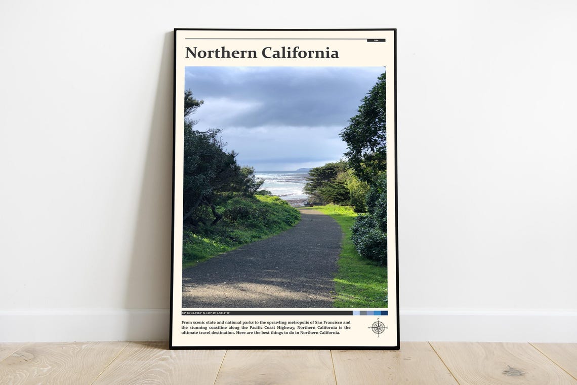 Travel Photography Northern California Print California Wall Art Northern California Poster California Photo California Wall Decor