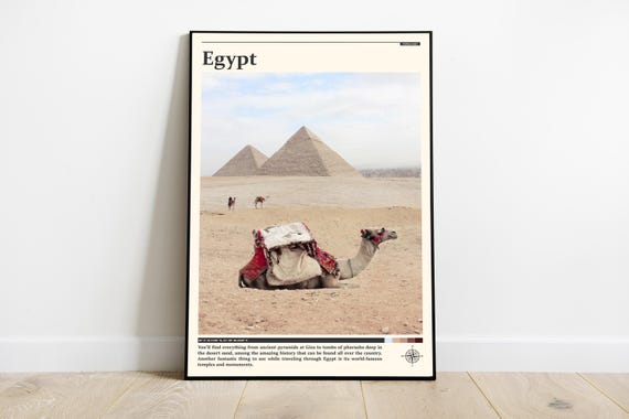 Egypt Print Egypt Wall Art Egypt Poster Egypt Photo Egypt Poster Print Egypt Decor Egypt Travel Wall Art Pyramids