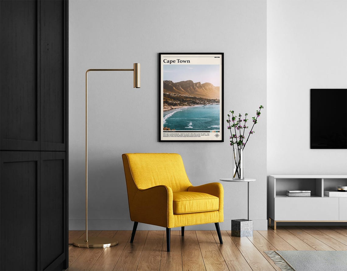 Cape Town Print Cape Town Wall Art South Africa Poster South Africa Photo South Africa Poster Print Africa Wall Decor - Image 2