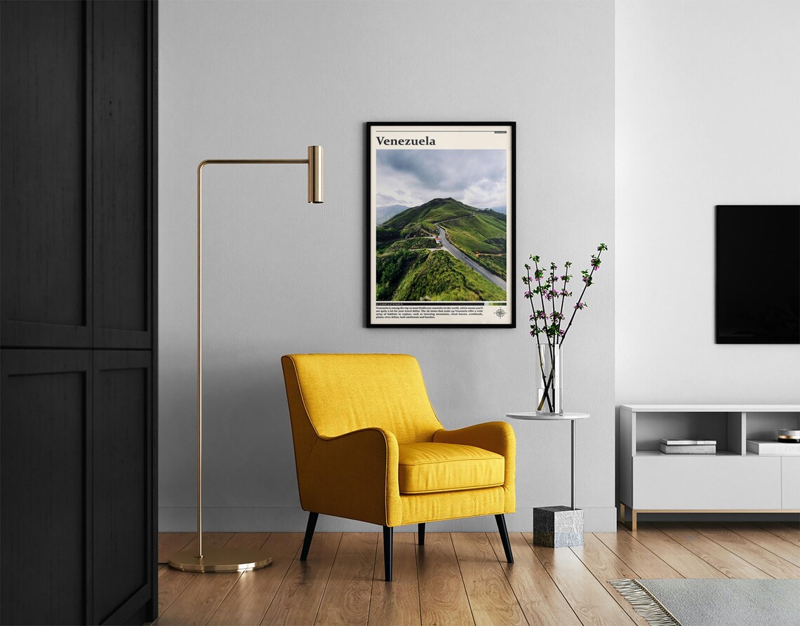 Travel Photography Venezuela Print Venezuela Wall Art Venezuela Poster Venezuela Photo Venezuela Poster Print Venezuela Decor - Image 2