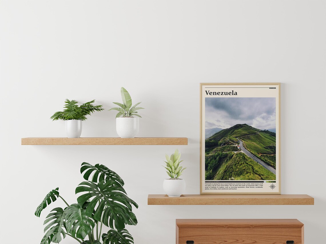 Travel Photography Venezuela Print Venezuela Wall Art Venezuela Poster Venezuela Photo Venezuela Poster Print Venezuela Decor - Image 3