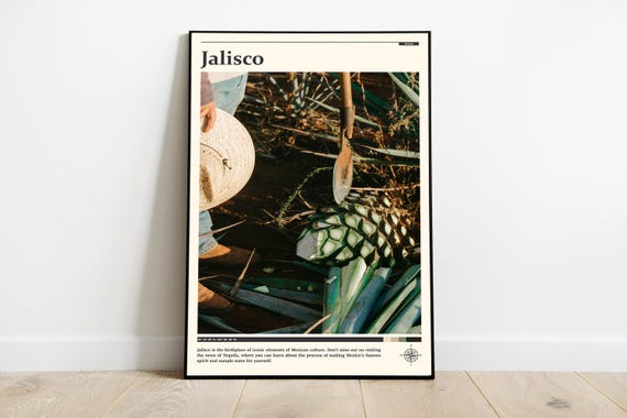 Travel Photography Jalisco Print Jalisco Wall Art Jalisco Poster Jalisco Photo Jalisco Poster Print Mexico Jalisco Wall Decor