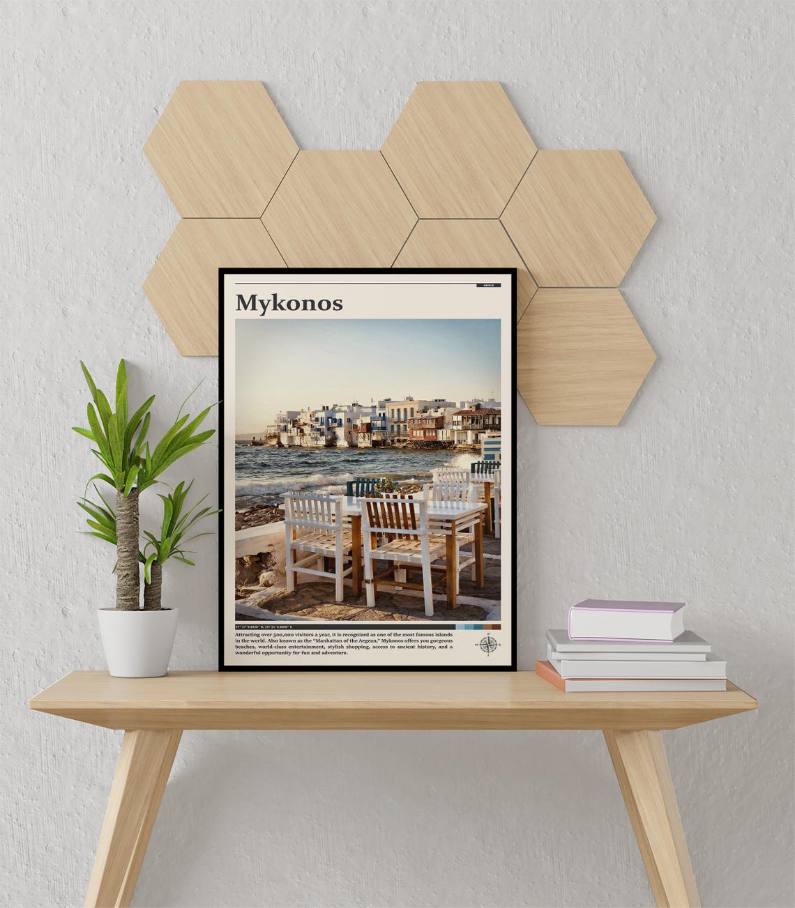 Travel Photography Mykonos Print Mykonos Wall Art Mykonos Poster Mykonos Photo Mykonos Poster Print Greece Mykonos Wall Decor - Image 3