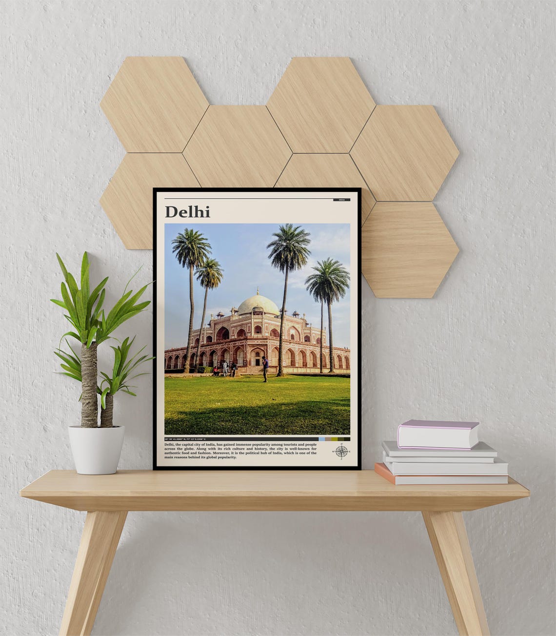 Delhi Print Delhi Wall Art Delhi Poster Delhi Photo Delhi Poster Print Delhi Decor India Travel Wall Art - Image 3