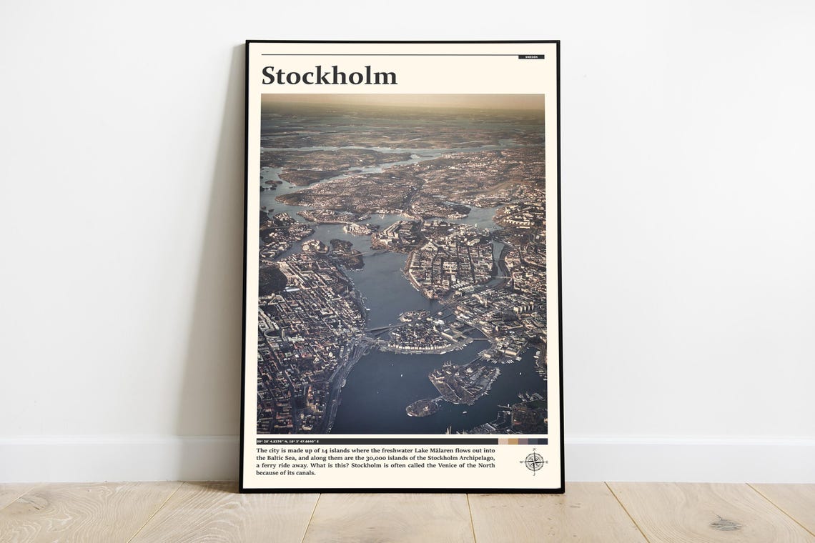 Travel Photography Stockholm Print Stockholm Wall Art Stockholm Poster Stockholm Photo Stockholm Poster Print Sweden Wall Decor