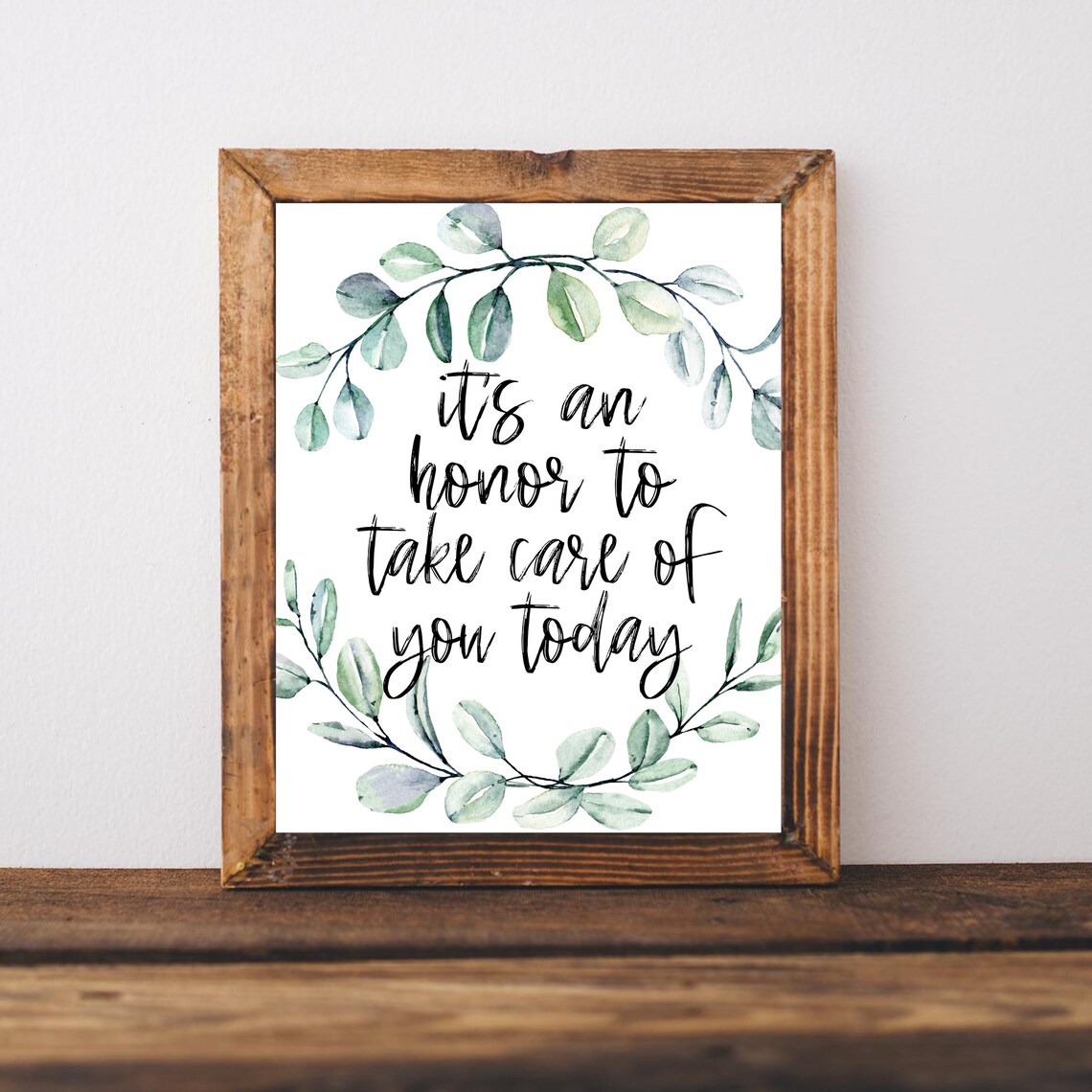 Chiropractic Office Decor Art Print, Desk Display