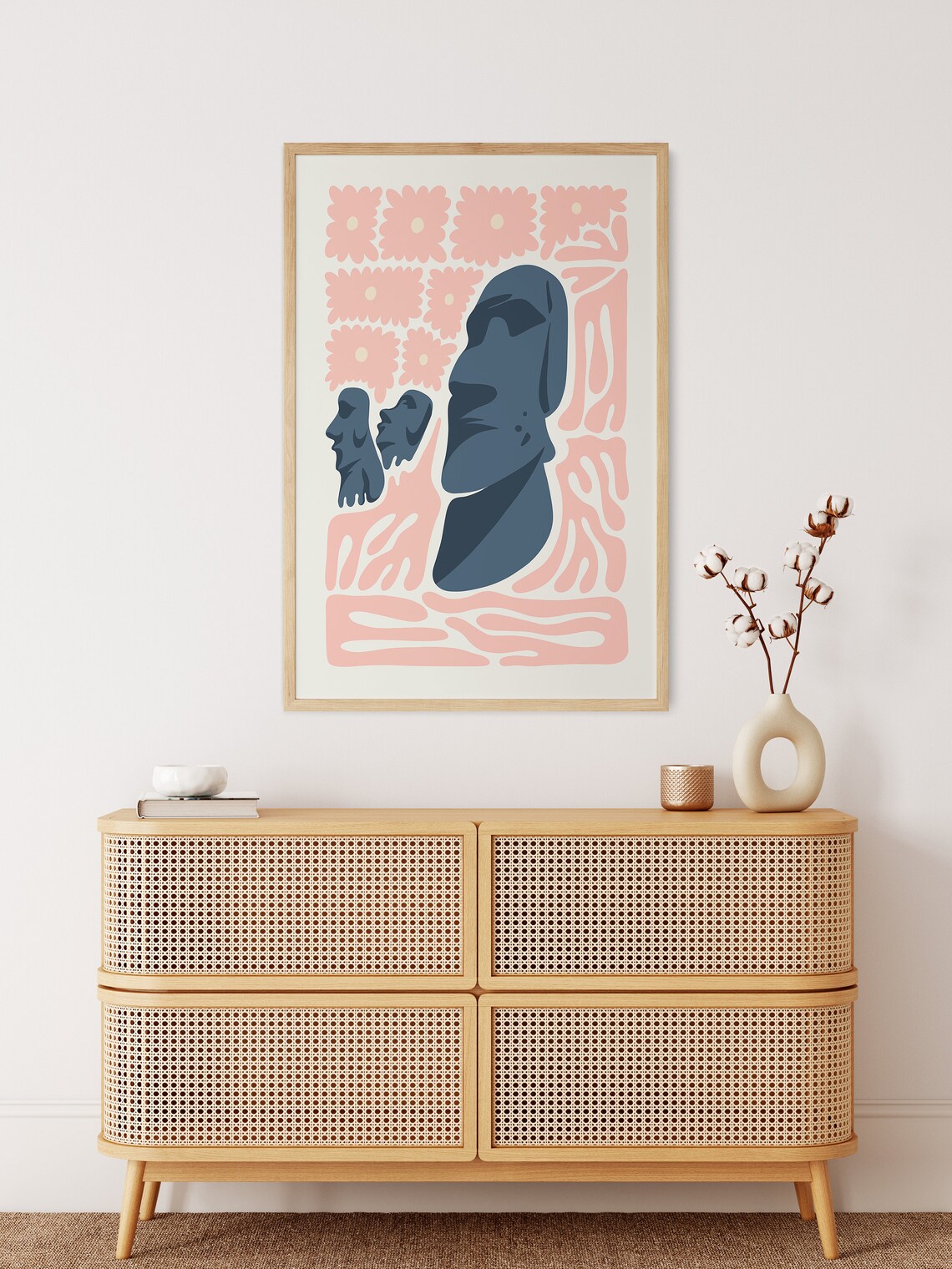 Ahu Tongariki Abstract Gallery Art Print - Image 3