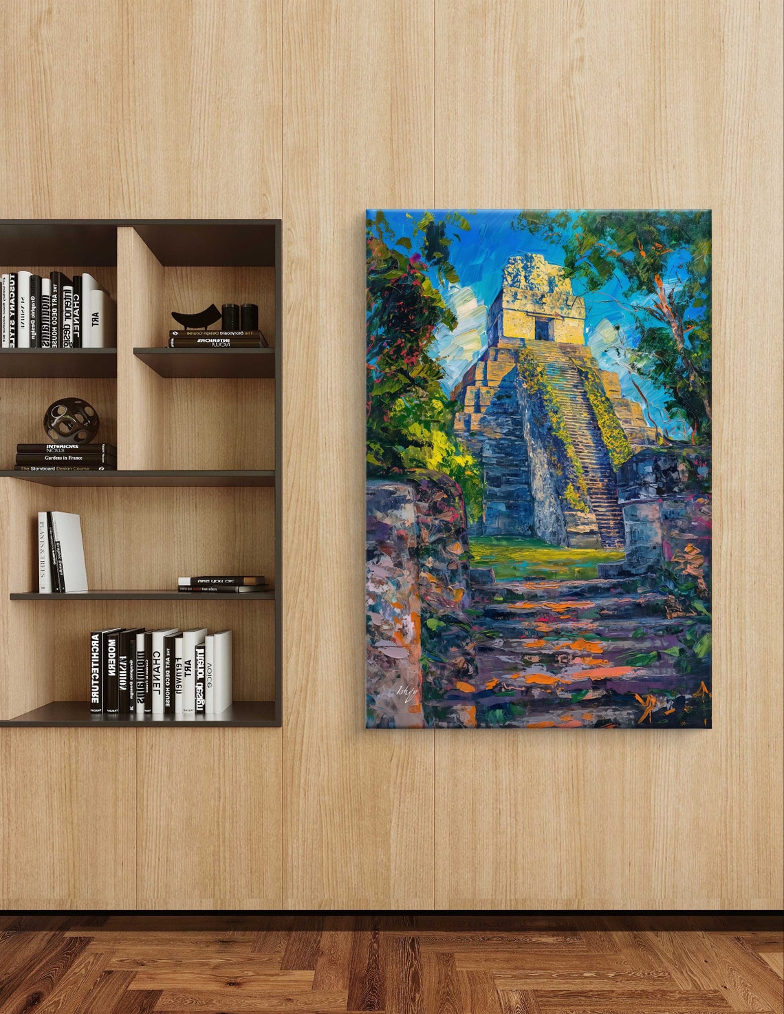 Tikal Mayan Temple Jungle Ruins Guatemala Ancient Heritage Art Poster - Image 6