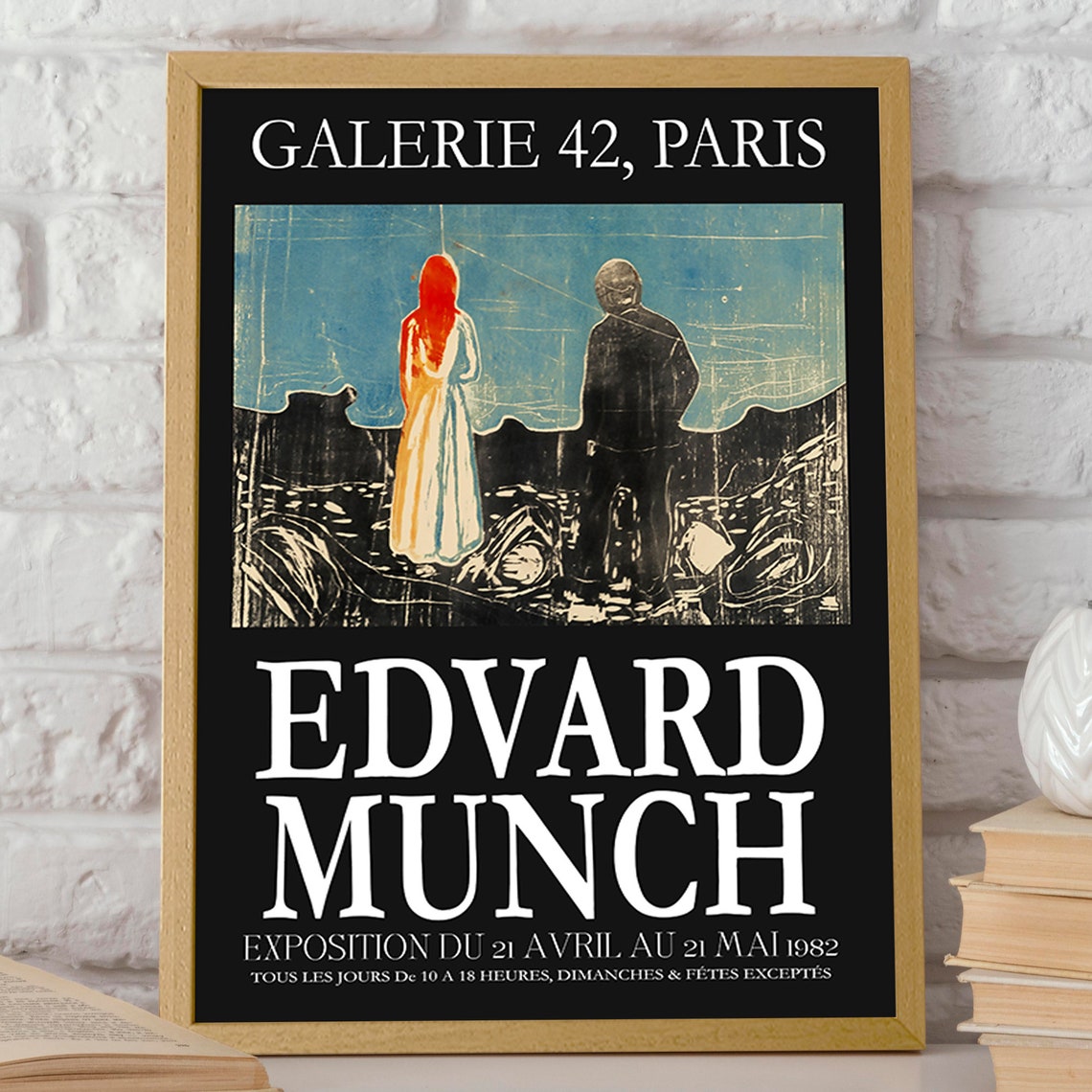 Edvard Munch Exhibition Poster Museum Poster - Image 2
