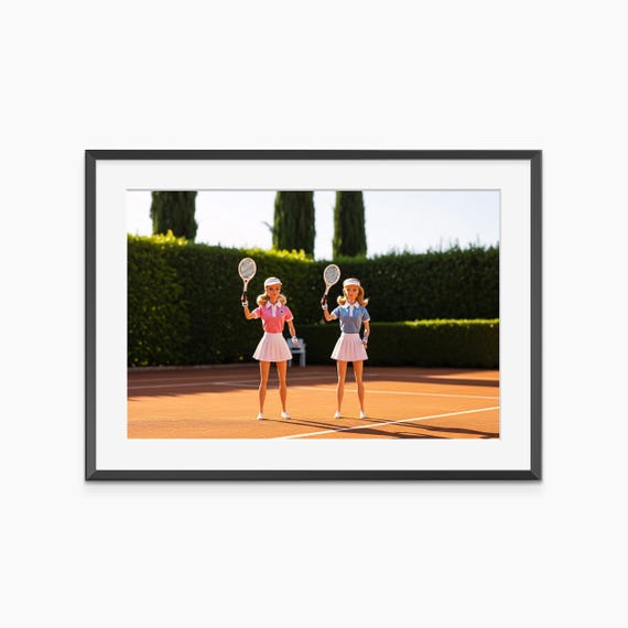 Tennis Wall Art Photography Prints Print Poster Girly Trendy Fine Museum Quality