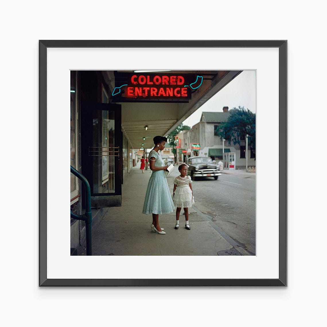 Gordon Parks 1956 Segregation Story Iconic Civil Rights Photo Poster