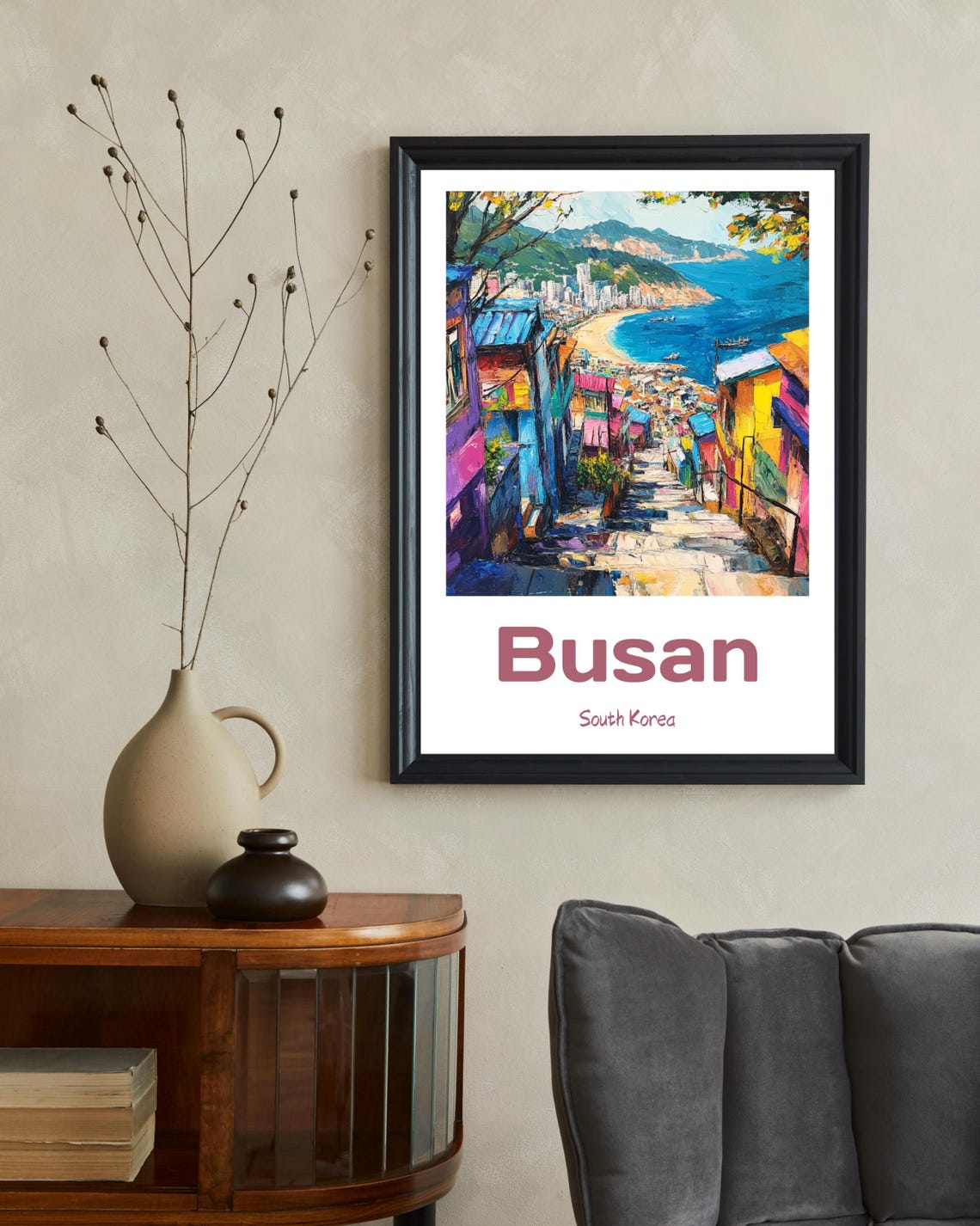 Busan Travel Poster, Gamcheon Culture Village - Image 2