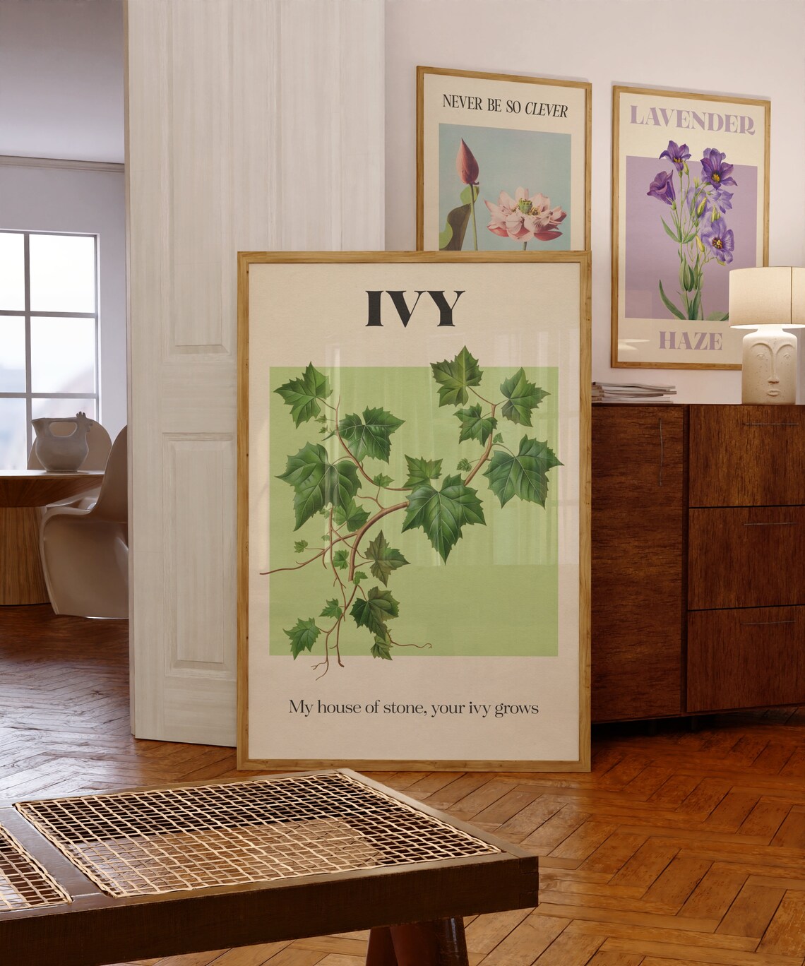 Ivy Print Music Wall Art Print, Evermore