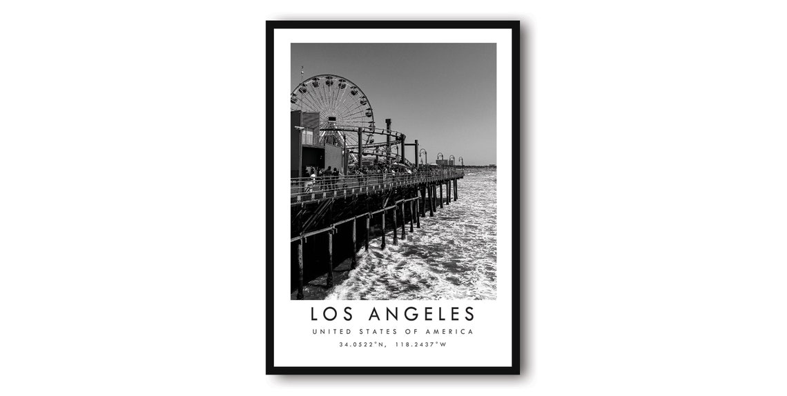 Los Angeles Photography Wall Art Print