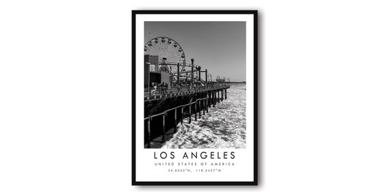 Los Angeles Photography Wall Art Print