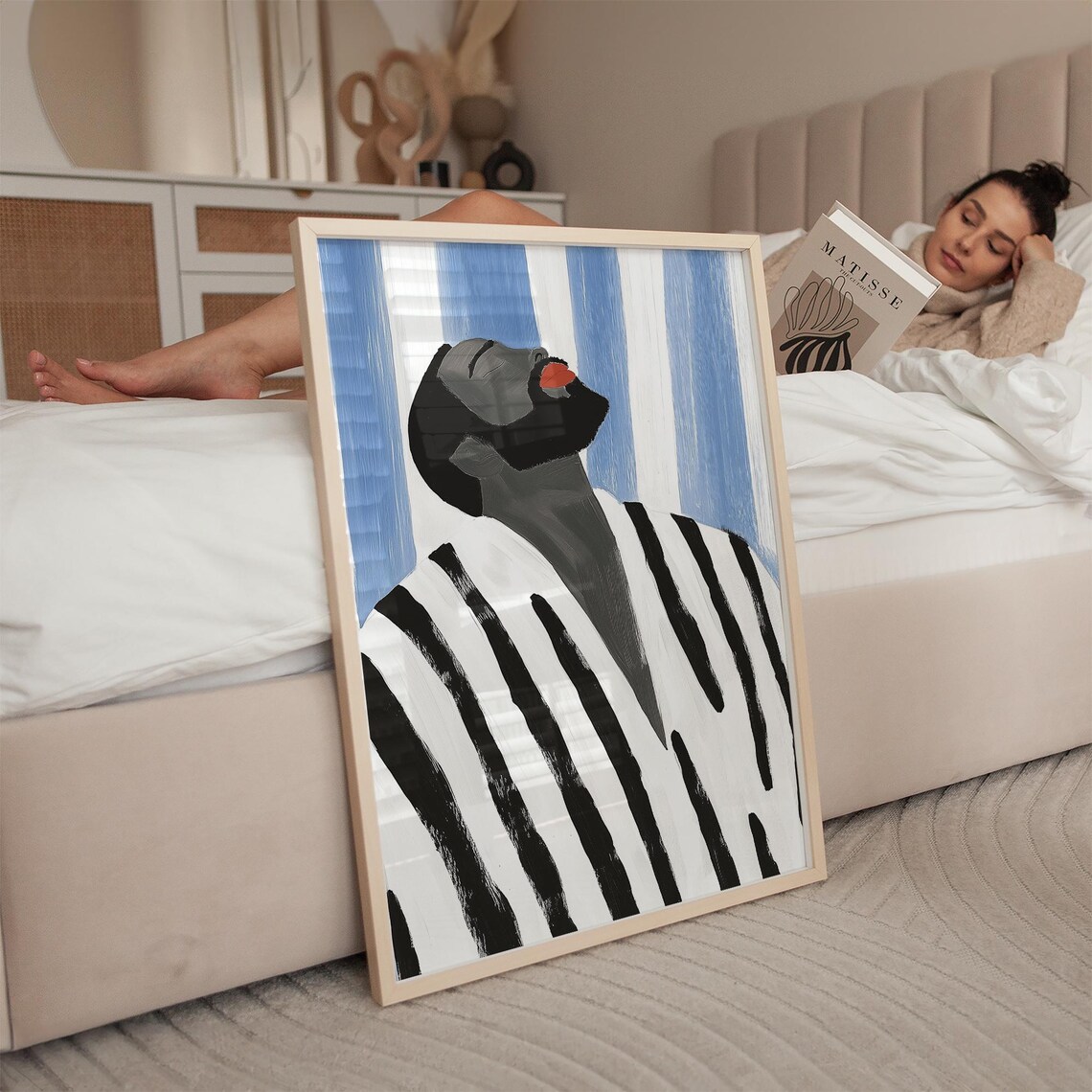Abstract People, Contemporary Artwork Print - Image 2