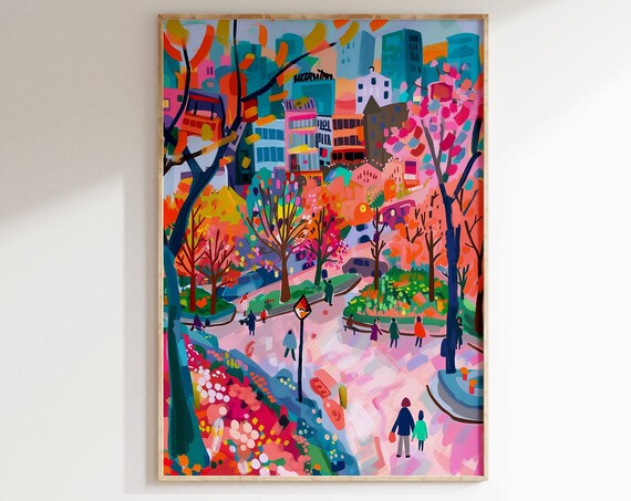 Henri Matisse Inspired Print With Frame Exhibition Gallery Wall Colorful Matisse Poster Matisse Art Print Living Room Retro Wall Art