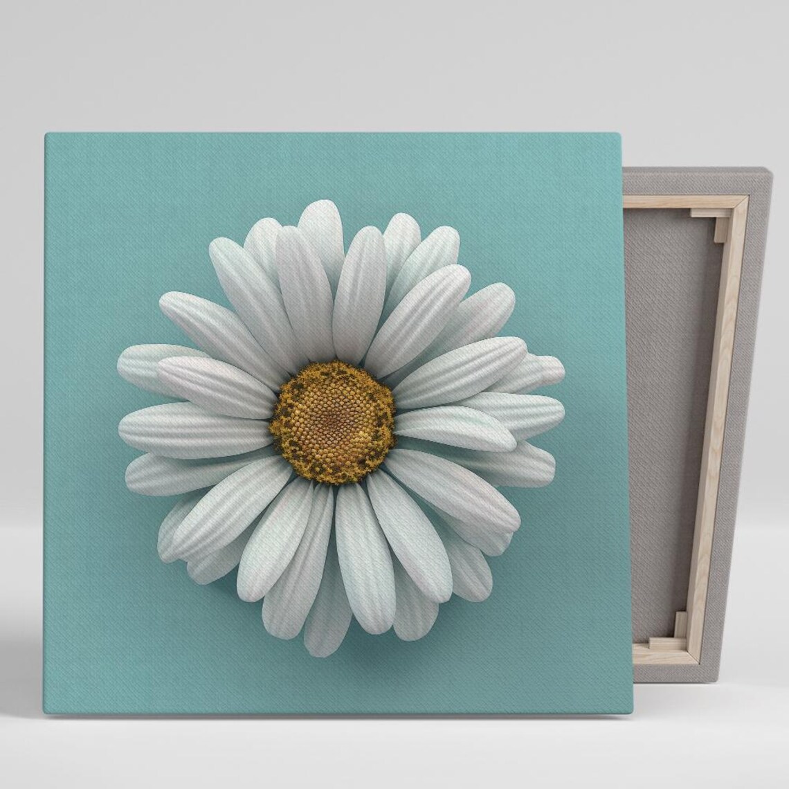 Daisy Minimalist Wall Art Print, Contemporary Decor