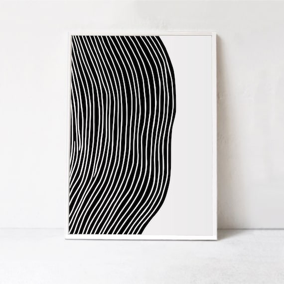 Large Abstract Artwork, Modern Wall Art Print