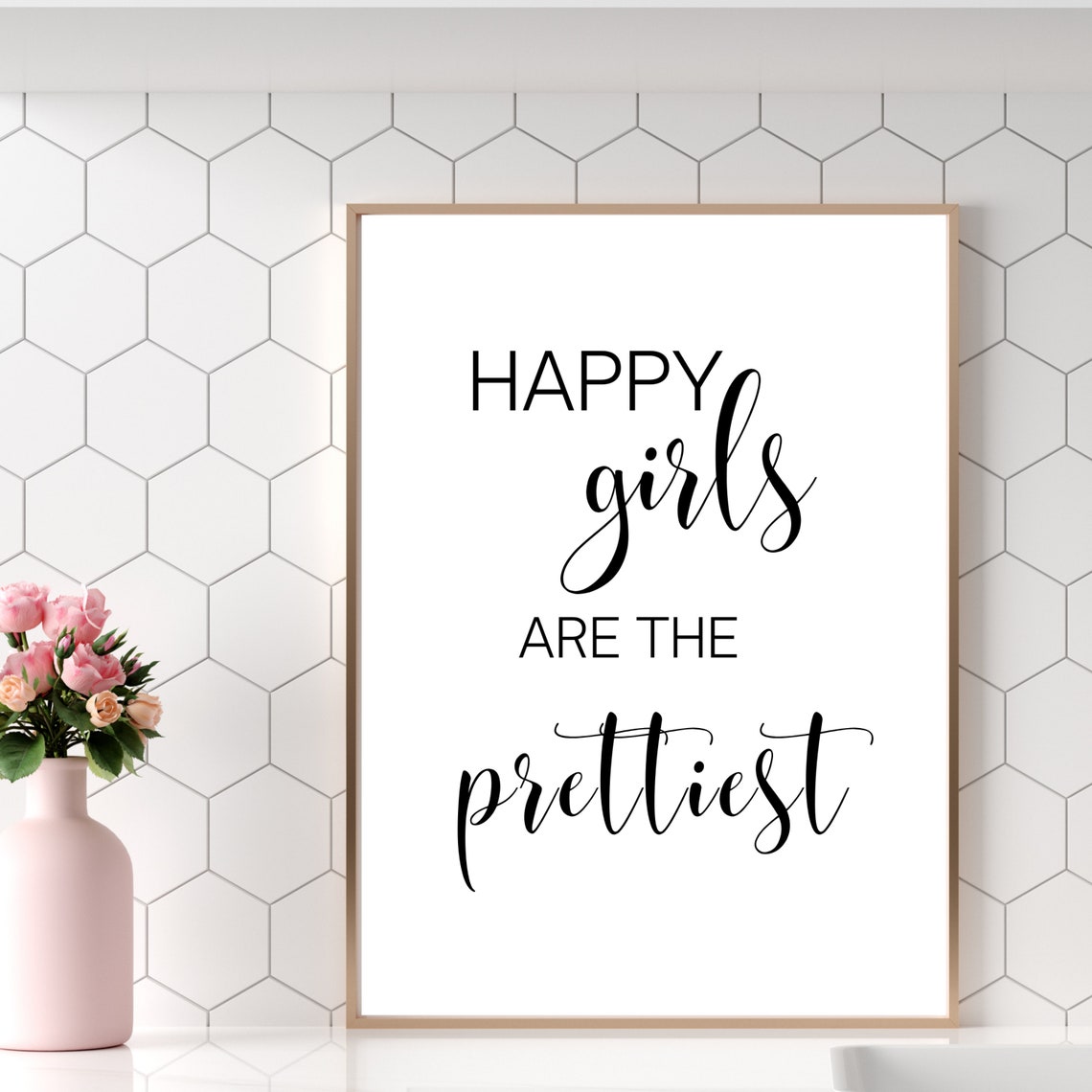 Teenage Girl Room Prints Preteen Room Wall Art Girls Bedroom Poster Preppy Wall Art Instant - Image 2